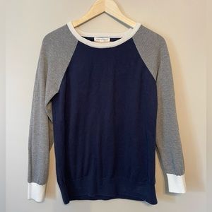 Downeast color-block sweater